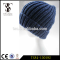 Alto grau crochet malha mulheres beanies 100% acrílico malha chapéu de inverno